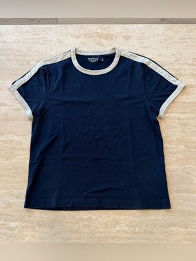 Abercrombie & Fitch men’s Classic Polished Cropped Tee